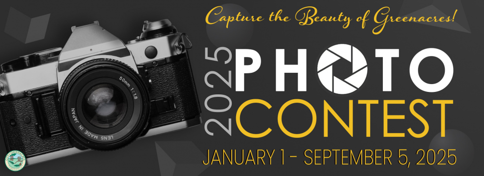 Capture the Beauty of Greenacres! Annual Photo Contest