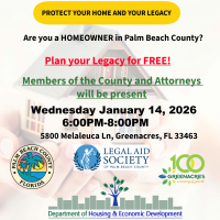 Protect Your Home, Protect Your Legacy Flyer