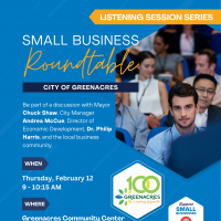 Listening Session Series: Small Business Roundtable Share Flyer