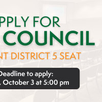 Request for Interest - City Council Seat Vacancy (District 5)