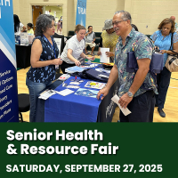 Senior Health and Resource Fair, September 27, 2025 from 10:30 a.m. to 1:30 p.m., at the Greenacres Community Center.