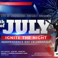 Ignite the Night, July 4th Celebration at Samuel J. Ferreri Community Park from 5:30pm to 10:00pm