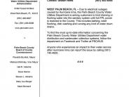 Water Utility Advisoty