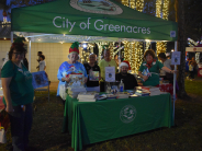 City of Greenacres Little Free Library tent