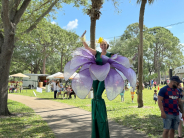 Greenacres Egg'stravaganza Stilt Walker