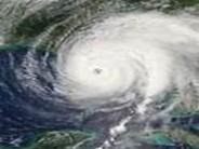 satellite photo of a hurricane