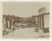 View of downtown after devastating hurricane hit in 1928