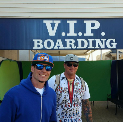 Vanilla Ice and Wes Kain