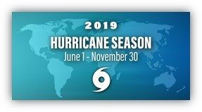 2019 Hurricane Season - June 1 - November 30