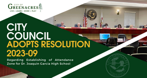 City Council Adopts Resolution 2023-09