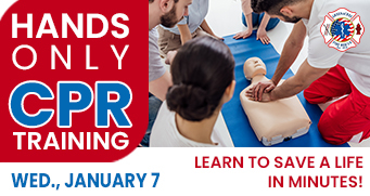 Hands Only CPR Training - Wednesday, January 7 at 6 p.m.