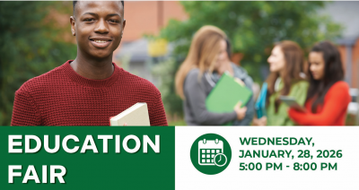 Education Fair - January 28, 2026 from 5 - 8 p.m.