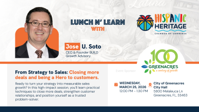 Lunch N’ Learn for Local Businesses Flyer