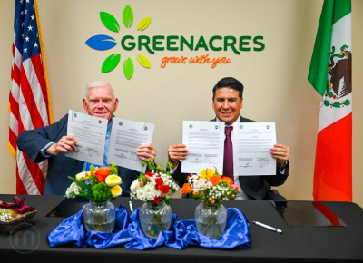 Greenacres and Celaya signing photo