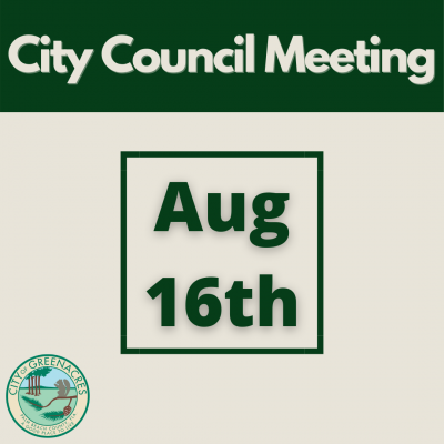 August 16th Council Meeting