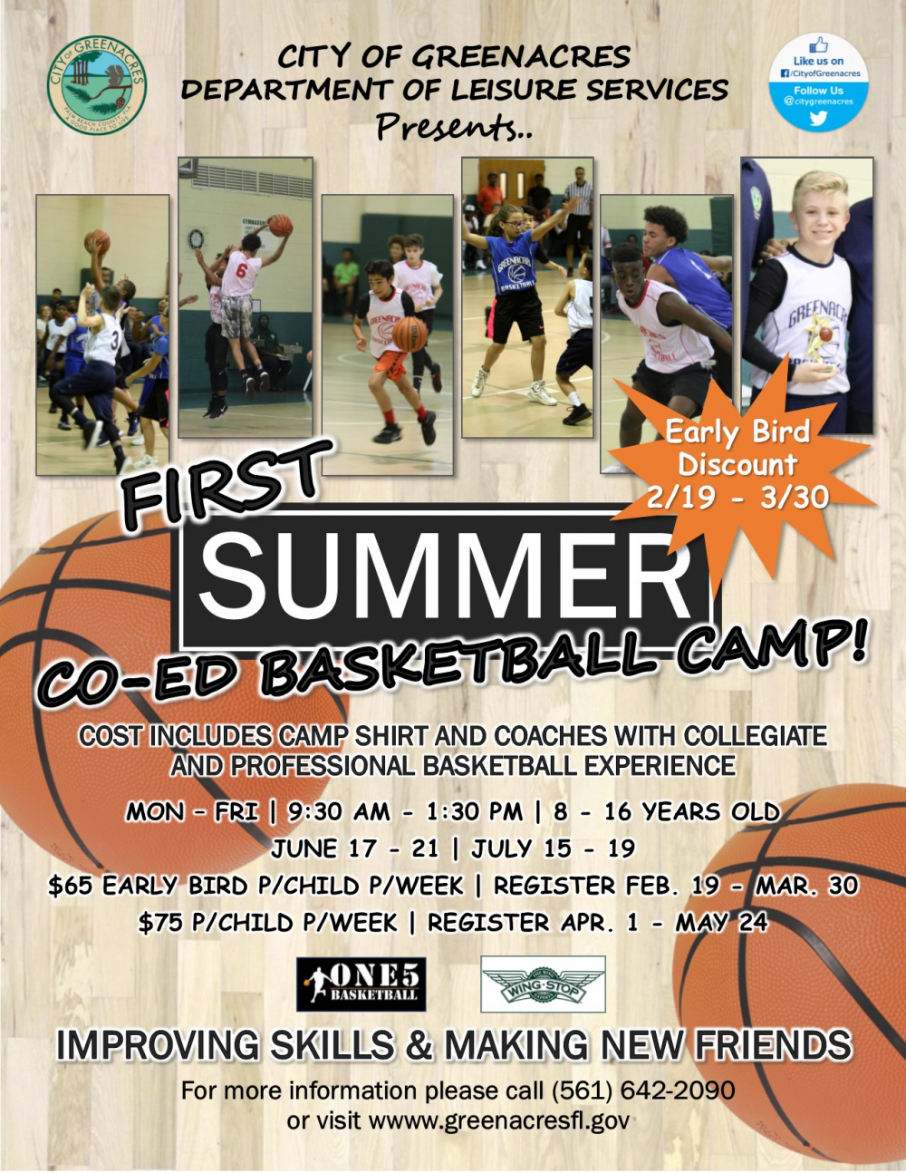 Fy19 Summer Basketball Camp Greenacres Florida