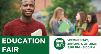 Education Fair - January 28, 2026 from 5 - 8 p.m.