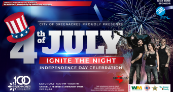 Ignite the Night, July 4th Celebration at Samuel J. Ferreri Community Park from 5:30pm to 10:00pm