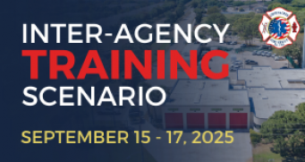 Inter Agency Training Scenario - September 15 - 17.
